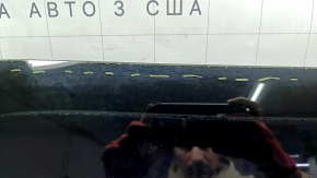 Ford Mustang mk6 15-23 windshield without sensors, air flow along the edge