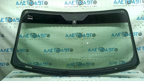Ford Mustang mk6 15-23 windshield without sensors, air flow along the edge