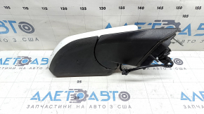 Right side mirror assembly for Ford Mustang mk6 15-23, 3 pins, white, scratches
