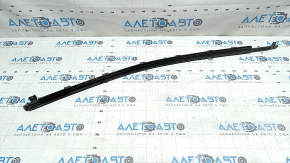 Door-glass molding, central front right Ford Mustang mk6 15-23, matte, deformed