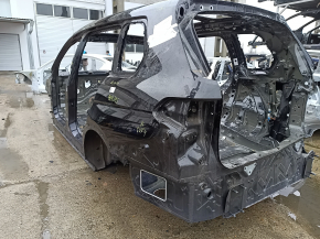 Quarter wing rear left BMW X7 G07 19-26 on the body, black