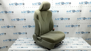 Passenger seat Toyota Camry v40 07-09 without airbag, gray cloth, mechanical, dry-cleaned
