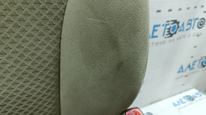 Passenger seat Toyota Camry v40 07-09 without airbag, gray cloth, mechanical, dry-cleaned