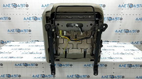 Passenger seat Toyota Camry v40 07-09 without airbag, gray cloth, mechanical, dry-cleaned