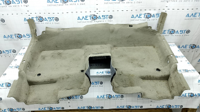 Toyota Camry v40 second-row floor covering, beige, dry-cleanable