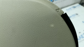 Toyota Camry v40 rear left door panel, beige and brown, velour insert, with handle, needs cleaning, plastic has turned white