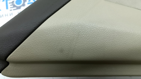 Toyota Camry v40 rear left door panel, beige and brown, velour insert, with handle, needs cleaning, plastic has turned white