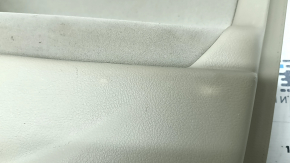 Toyota Camry v40 front right door panel, beige and brown, plastic insert, velour armrest, dry cleanable, whitened plastic, scratches, swollen seal