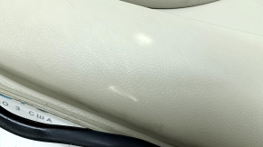 Toyota Camry v40 front right door panel, beige and brown, plastic insert, velour armrest, dry cleanable, whitened plastic, scratches, swollen seal