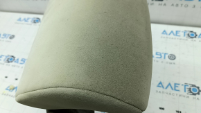 Left rear headrest for Toyota Camry v40, beige velour, faded, needs cleaning