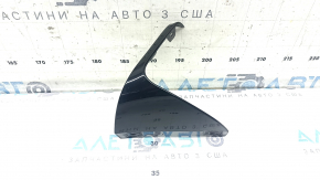 Front bumper trim, lower left, BMW X7 G07 19-22 M-Sport, sand