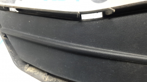 Ford Mustang mk6 18-23 front bumper lower grille, sand-finished
