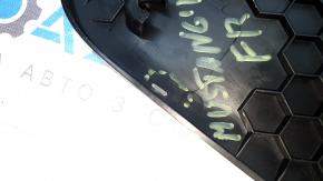 Ford Mustang mk6 15-23 front right side center console trim, black, broken mount, scratches