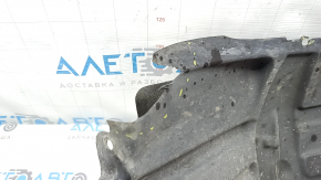 Toyota Camry v40 front left fender liner missing, fastener torn