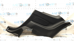 Ford Mustang mk6 15-23 coupe rear right side panel, black, scratches, foam break, abrasion