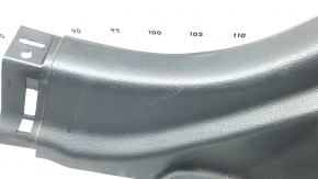 Ford Mustang mk6 15-23 coupe rear right side panel, black, scratches, foam break, abrasion