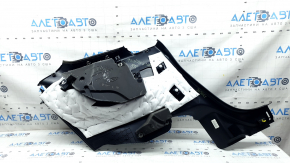 Ford Mustang mk6 15-23 coupe rear right side panel, black, scratches, foam break, abrasion