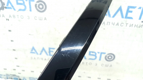 Left rear bumper molding for BMW X7 G07 19-22, gloss black, M-Sport, scratches
