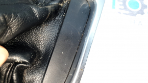 Ford Mustang mk6 15-20 manual transmission shifter cover, chrome, needs cleaning, scuffed