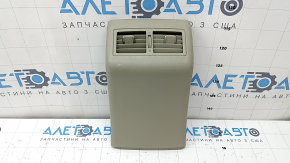 Toyota Camry v40 rear center console trim, beige, with deflector, scratches