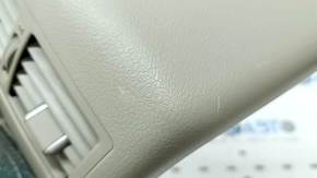 Toyota Camry v40 rear center console trim, beige, with deflector, scratches
