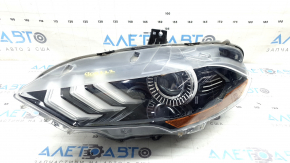Left front headlight assembly for Ford Mustang mk6 18-23 LED, scratches