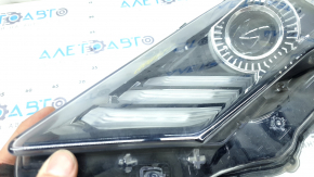 Left front headlight assembly for Ford Mustang mk6 18-23 LED, scratches