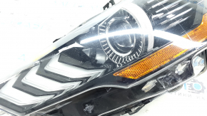 Left front headlight assembly for Ford Mustang mk6 18-23 LED, scratches