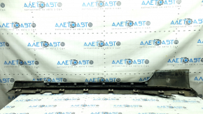 Right threshold Ford Mustang mk6 15-23 graphite M7, without mudguard, scratches, broken fasteners, dented