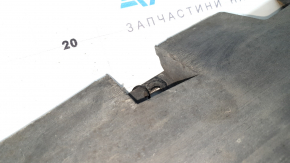 Right threshold Ford Mustang mk6 15-23 graphite M7, without mudguard, scratches, broken fasteners, dented