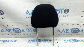 Ford Mustang mk6 15-23 passenger seat headrest, black, white stitching, cleanable