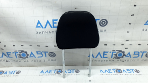 Ford Mustang mk6 15-23 passenger seat headrest, black, white stitching, cleanable