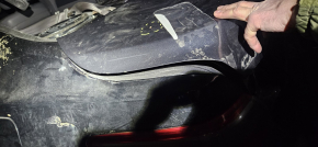 Toyota Camry V40 Graphite 1G3 Trunk Lid, Dents, Bumps, Corrosion