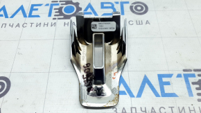 Ford Mustang mk6 15-23 chrome steering wheel cover, no button covers, scratches, glued on