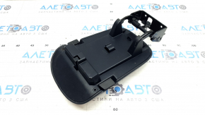 Ford Mustang mk6 15-23 leather armrest, black