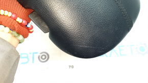 Ford Mustang mk6 15-23 leather armrest, black