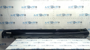 Left side step sill for BMW X7 G07 19-26, black, scratches