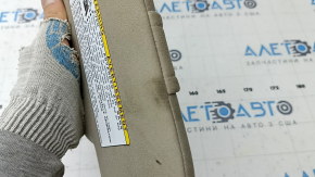 Left visor for Toyota Camry v40, beige, needs cleaning, cracks in the mount