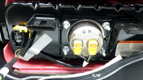 Ford Mustang mk6 15-20 black dashboard with airbag