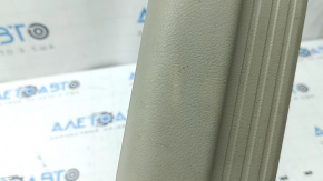 Front right door sill trim for Toyota Camry v40, beige, plastic faded, scratches