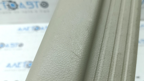 Front right door sill trim for Toyota Camry v40, beige, plastic faded, scratches