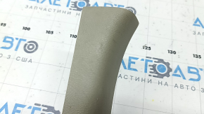 Front right door sill trim for Toyota Camry v40, beige, plastic faded, scratches