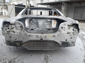 Ford Mustang mk6 15 rear panel - 2 pieces, coupe, on the body, white