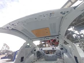Metal roof for Ford Mustang mk6 15-23 coupe, on the body, painted 0.25-0.3, paint peeled off