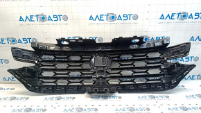 Radiator grille VW Atlas 24-26 black gloss with chrome moldings without emblem, SE