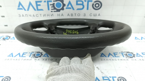 Naked steering wheel for Toyota Camry v40, brown rubber, without overlay, without cruise control, ready for re-upholstery