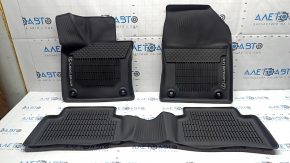 Set of floor mats for Lexus UX200 UX250h 19- rubber black