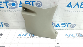 Toyota Camry v40 lower right front pillar trim, beige, scratches, abrasions