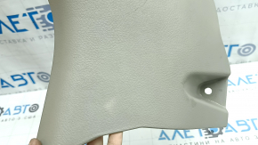 Toyota Camry v40 lower right front pillar trim, beige, scratches, abrasions