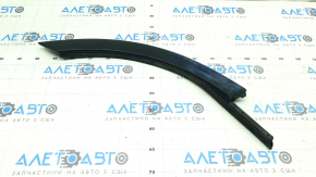 Honda CRV 23-26 rear right fender arch trim on the door, texture, scratches, worn, whitened plastic